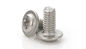 Tornillos de máquina del acero inoxidable Phillips, tornillo ensanchado ISO9001 de la cabeza del botón aprobado proveedor