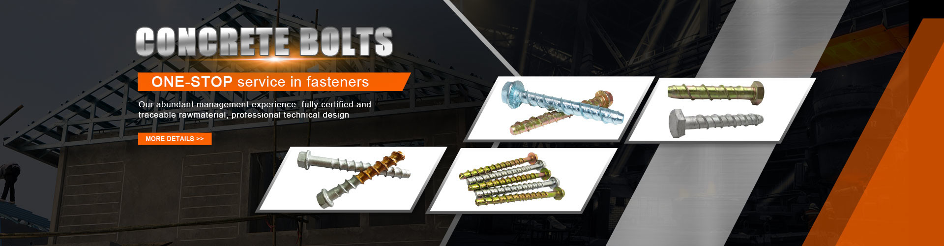 CALIDAD Sujeciones de los pernos fábrica