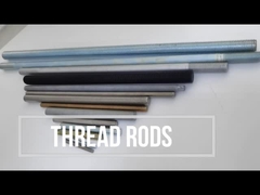 El solo extremo de acero inoxidable tachona el tubo plástico de acero Roces del pasador de Rod Double End Studs Metal