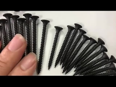 La mampostería seca de Tornillos del tablero de yeso atornilla el tornillo principal del hilo del negro del bugle grueso del fosfato