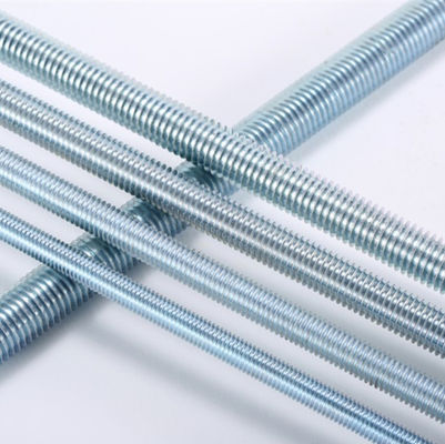 CALIDAD  ISO9001 Gr8.8 Zinc Plated Thread Rods Galvanized Full Thread Bar Bolts fábrica