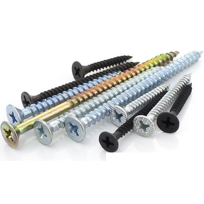 CALIDAD  Flat Bugle Head Drywall Screws Fine Coarse Thread Self Drilling Wood Screw DIN 18182 fábrica