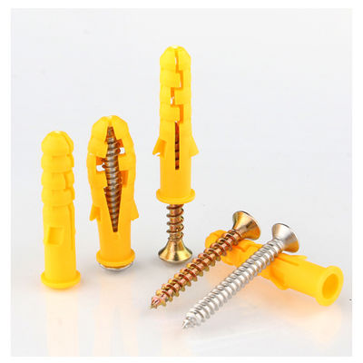 CALIDAD  Plastic Drywall Wall Anchors Nylon Wall Plug Anchor With Self Tapping Screws For Plasterboard fábrica